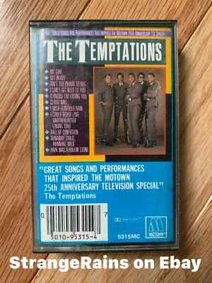The Temptations - Great Songs & Performances Cassette Tape - TESTED - Motown - Image 1 of 4