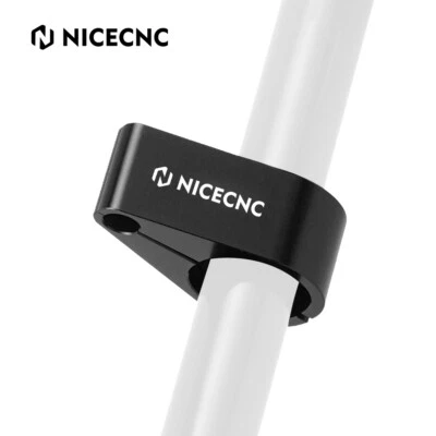 Abrazadera de manguera de línea de freno NICECNC para Suzuki Quadsport Z400 LTZ400 2003-2014 negra Foto 1 de 4