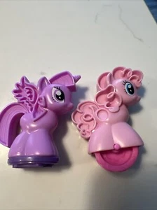 Play-Doh My Little Pony 3" MLP Pink and Purple Figures Horseshoe Roller & Stamp - Picture 1 of 5