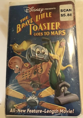 Brave Little Toaster Goes To Mars Vhs Tape Sealed Disney - Image 1 of 3