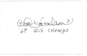 Bud Harrelson Signed Index Card / Autographed MLB Baseball New York Mets - Picture 1 of 1