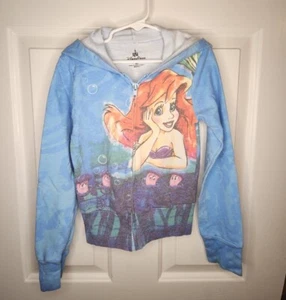 Disney Parks Little Mermaid Jacket Girls XS Jacket Journey Under The Sea Octopus - Picture 1 of 4