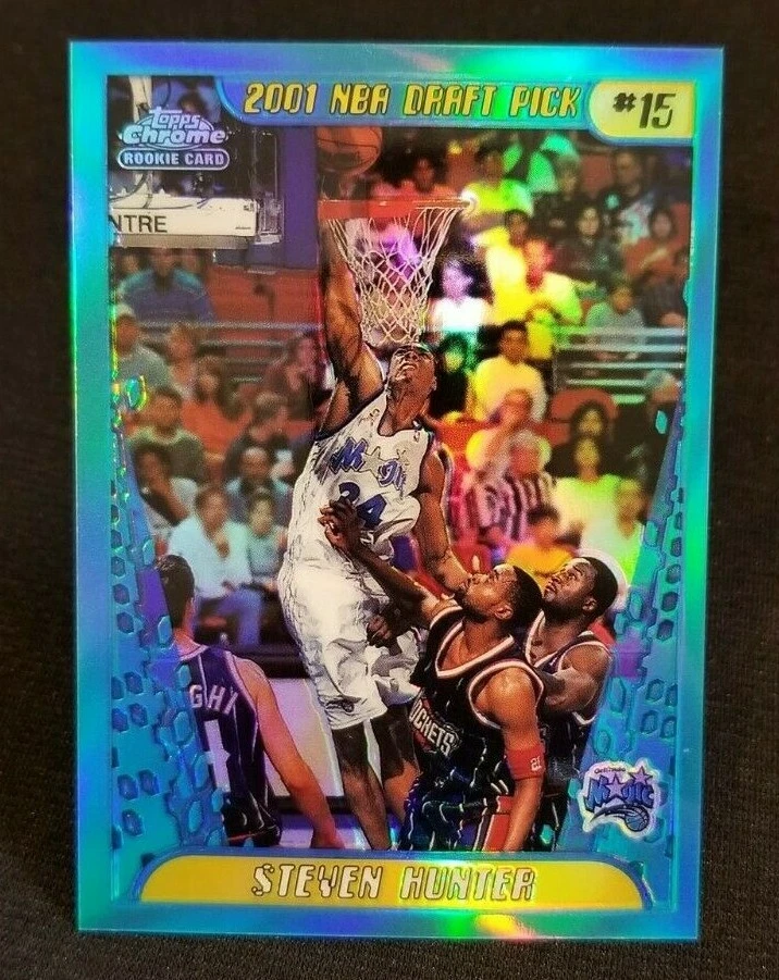 STEVEN HUNTER 2001-02 Topps Chrome Refractor #143 Rookie Card RC - Image 1 of 1