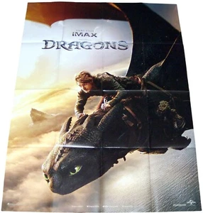 HOW TO TRAiN YOUR DRAGON 2025 Dean DeBlois dreamWorks LARGE french POSTER - Picture 1 of 1