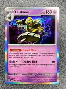 Dusknoir 020/064 NM EN Pokemon TCG Shrouded Fable Rare Holo - Bild 1 von 3