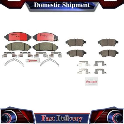 Brembo 2X Front Rear Disc Brake Pad Set For Nissan Xterra 2007 2006 - Image 1 of 4