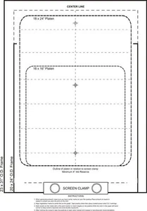 Plantilla de preinscripción transparencia y exposición calculadora serigrafía - Imagen 1 de 1