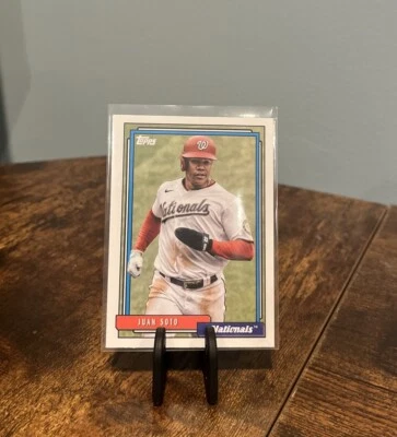 2021 Topps Update Series - 1992 Topps Redux #T92-49 Juan Soto - Image 1 of 2