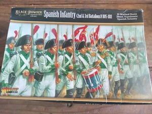 Black Powder Spanish Infantry (2nd & 3rd Battalions) 1805-1811 NIB - Picture 1 of 3