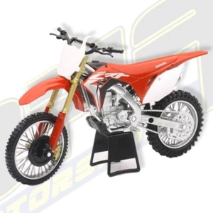 Honda CRF450R CRF450 R LARGE MX Motocross Bike Diecast Model Toy 1:6 NewRay - Picture 1 of 1