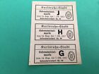 Germany original authentic  WW1 Rations document  A12215