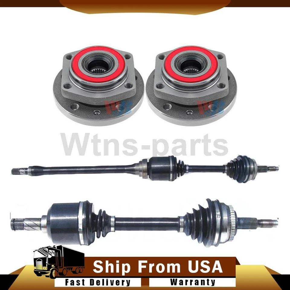 KIT DE COJINETE DE RUEDA Y EJE CV 4X MANUAL PARA VOLVO V70 1998 (TRAKMOTIVE WJB Foto 1 de 4