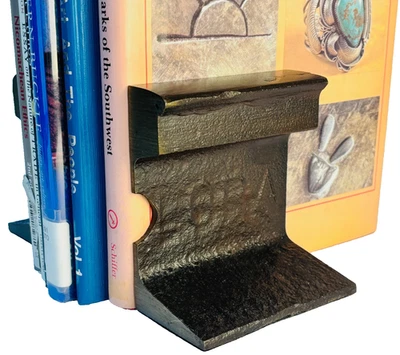 Original Denver & Rio Grande Western Railroad Track Bookends – Authentic D&RGW - Image 1 of 4