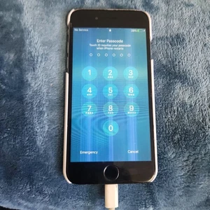 Apple iPhone 6 64 GB Gris CDMA/GSM Pantalla Bloqueada, Desconocido si está Bloqueada en la Red - Imagen 1 de 3