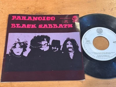BLACK SABBATH Paranoid +2 1971 MEXICO 7" EP Ozzy Osbourne Hard Rock - Image 1 of 4