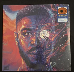 Kid Cudi Man On The Moon III  2 LP Orange Vinyl Record NEW Gatefold Walmart 2021 - Picture 1 of 3