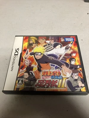 Naruto Shippuden Shinobi Retsuden 2 II Nintendo DS Japanese Case And Manual Only - Image 1 of 3