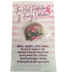 Breast Cancer Awareness: Love Yourself, Check Your Health, Heart Early Detection - Picture 1 of 2