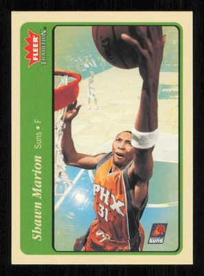 2004-05 Fleer Tradition 绿色 #39 Shawn Marion 篮球太阳近乎完好-MT — 第 1/3 张图片