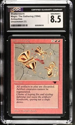 Shatterstorm, Antiquities Mtg. CGC 8.5 NM/Mint+! - Image 1 of 2