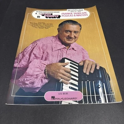EZ Play Today 81 Frankie Yankovic Polkas & Waltzes Vintage Music Book - Image 1 of 4