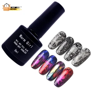 Pegamento para arte en uñas 8 ml gel Galaxy Star adhesivo para láminas pegatinas puntas de transferencia maníaco - Imagen 1 de 12