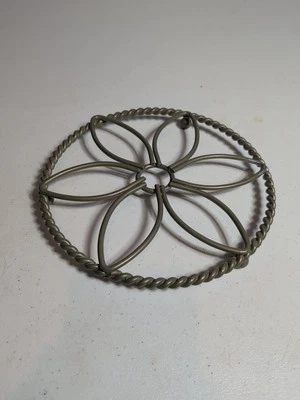 Remache de metal redondo, bronce, 7,75 pulgadas con espaciadores, almohadilla caliente, decoración Foto 1 de 4