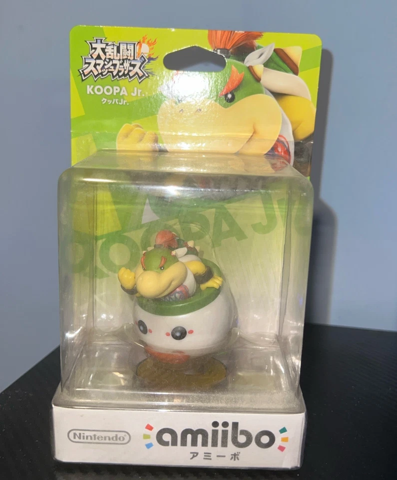 Nintendo Koopa/Bowser Jr Amiibo Серия Super Smash Bros ИМПОРТ ИЗ ЯПОНИИ НОВЫЙ В КОРОБКЕ 2015 - Изображение 1 из 1