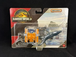 Matchbox Jurassic World Rebirth Mosasaurus Sea Sub 2025 ¡muy difícil de encontrar!! - Imagen 1 de 2