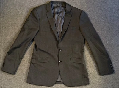 Joe Joseph Abboud Azul Marino 100% Lana Traje Chaqueta Hecho a Medida Blazer 2 Botones talla 42 L Foto 1 de 4