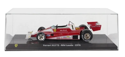 1:24 1976 Niki Lauda -- #1 Ferrari 312 T2 -- Atlas/Edicola F1 - Image 1 of 4
