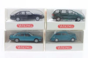 Colección H0 1:87 Wiking Opel Senator Ford Taunus Galaxy coche turismo + embalaje original/N45 - Imagen 1 de 2