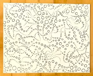 TOM SHANNON - "OHNE TITEL" - TUSCHEZEICHNUNG AUF PAPPE - 2005 - 8" X 10". - Bild 1 von 2
