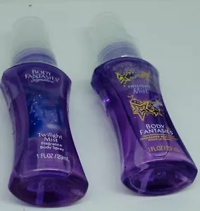 2 BODY FANTASIES TWILIGHT MIST Fragrance Body Spray 1.0 fl oz ea - Picture 1 of 1