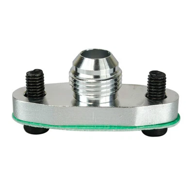 Nuevo Racing Turbo Alimentación de Aceite 10AN Brida de Salida de Drenaje T3 T4 T04 T03 Adaptador 10 AN Foto 1 de 4