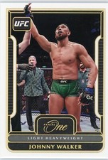 2023 Panini Chronicles UFC Johnny Walker Panini One Gold /10 Light Heavyweight