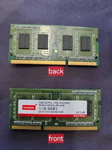 InnoDisk 4GB DDR3L 1600MHz SODIMM Memory LapTop RAM 204pin M3S0-4GSSCLPC-A56 - Picture 1 of 1