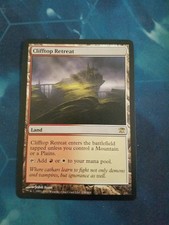 MTG Clifftop Retreat English MTG Innistrad NM x1