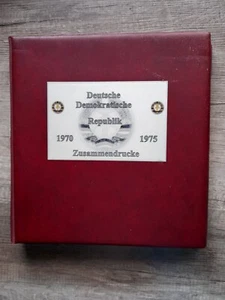 DDR - komplette Sammlung ZD 1972 bis 1975 - gestempelt im LINDNER-Album - Bild 1 von 24