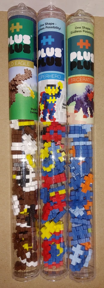 Building Sets Plus-Plus Mini Maker Tube Superhero 70 Pcs