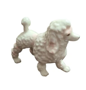 Pudel Porzellan Figur Japan ALT - Bild 1 von 7