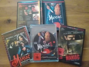 MANIAC (1980) Teil 1-2 + REMAKE MANIAC (2012) / DVD UNCUT Special Edition - Bild 1 von 1