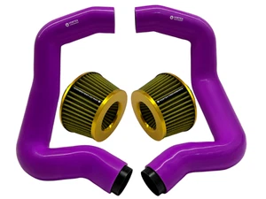 for BMW F90 M5 M8 G30 M550I Full Front Mount air intake V2 PURPLE GOAF - Picture 1 of 19