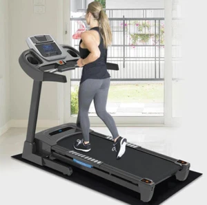 2M Exercise Equipment Fitness Floor Treadmill Stationary Indoor Bike Gym Mat - Picture 1 of 10