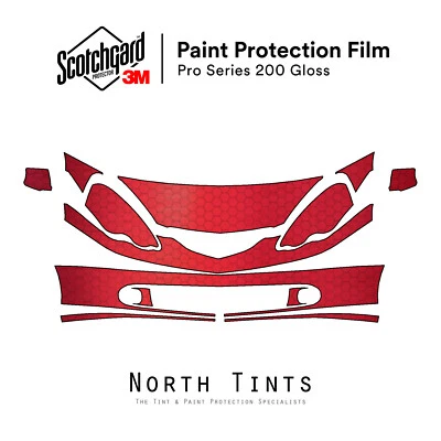 3M PRO Series PreCut Paint Protection Film Clear Bra PPF for Acura RSX 2002-2004 - Image 1 of 4