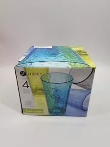 Libbey Frost Cooler (Set Of 4) 16.2 Oz High Quality Glasses multicolor ** - Picture 1 of 8