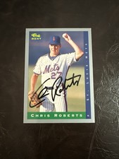 1993 Classic Best #252 Chris Roberts St. Lucie Mets Signed Baseball Card