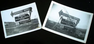FOTOS DE PRINCIPIOS DE 1960, FRONTERA PRINCIPAL MADAWASKA, NUEVOS LETREROS IMPERIALES BRUNSWICK TRABAJADORES - Imagen 1 de 4
