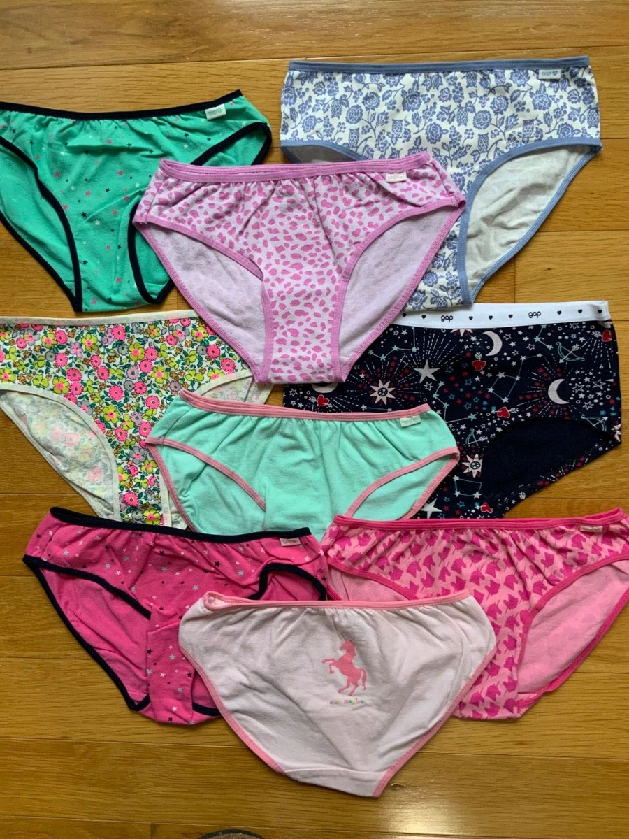 Conjunto De Ropa Interior Para Niñas Preadolescentes Con Patrón De