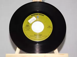 DEEP PURPLE Into The Fire / Black Night (nonLP track) rare 45 from 1970 - Picture 1 of 3